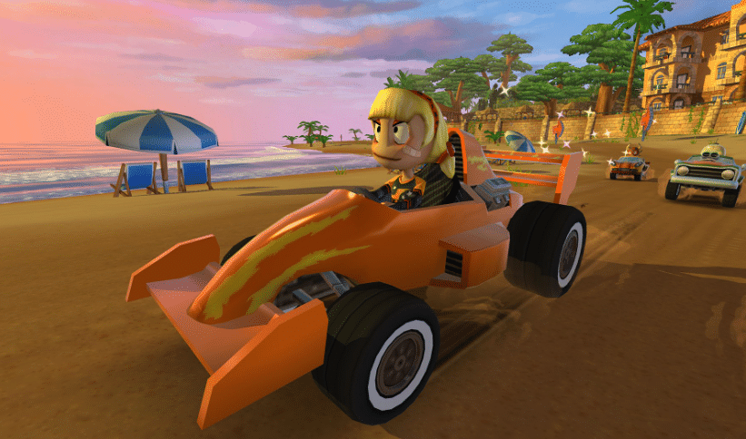 Trik Tips Mainkan Game Beach Buggy Racing 2 Mod Apk Offline
