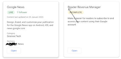 Apa itu Reader Revenue Manager Google News Publisher?