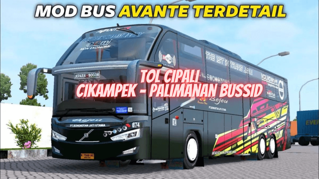 Mod Map Tol Cipali ( Cikampek - Palimanan ) Bussid