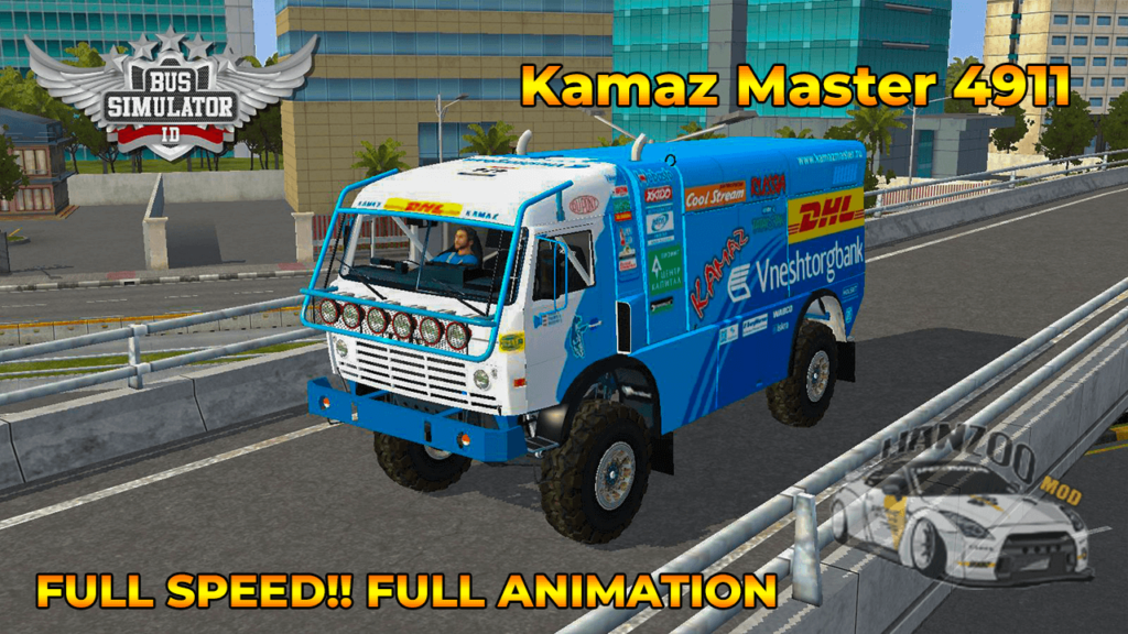 Mod Truck Kamaz Master 4911 Bussid