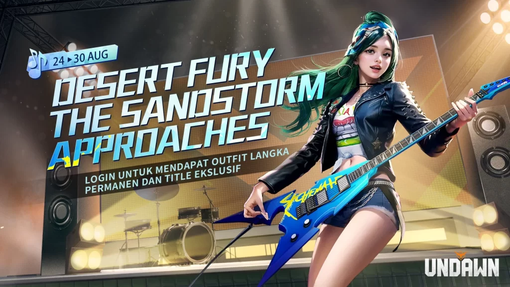 Maintenance Garena Undawn Sampai Jam Berapa? Update Terbaru Desert Fury Klaim Rewards Nya Disini