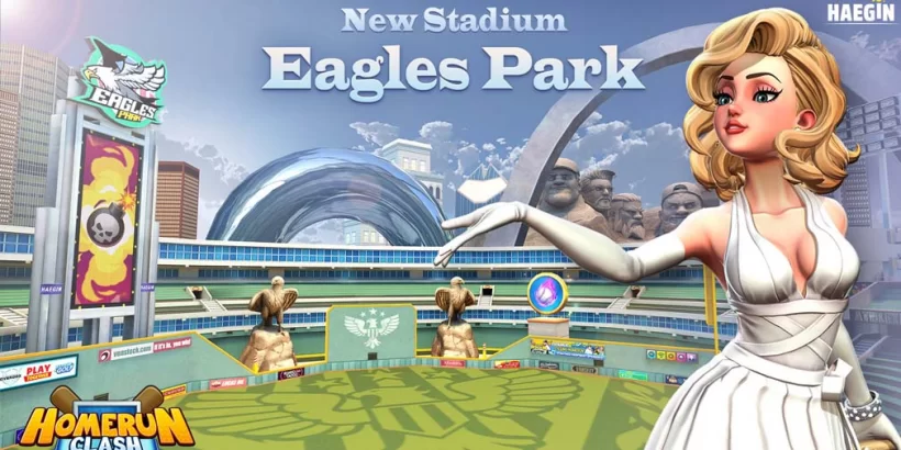 Homerun Clash menambahkan stadion Eagles Park, karakter baru, dan peningkatan lainnya