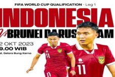 Berikut ini Live Streaming pertandingan Timnas Indonesia vs Brunei Darussalam