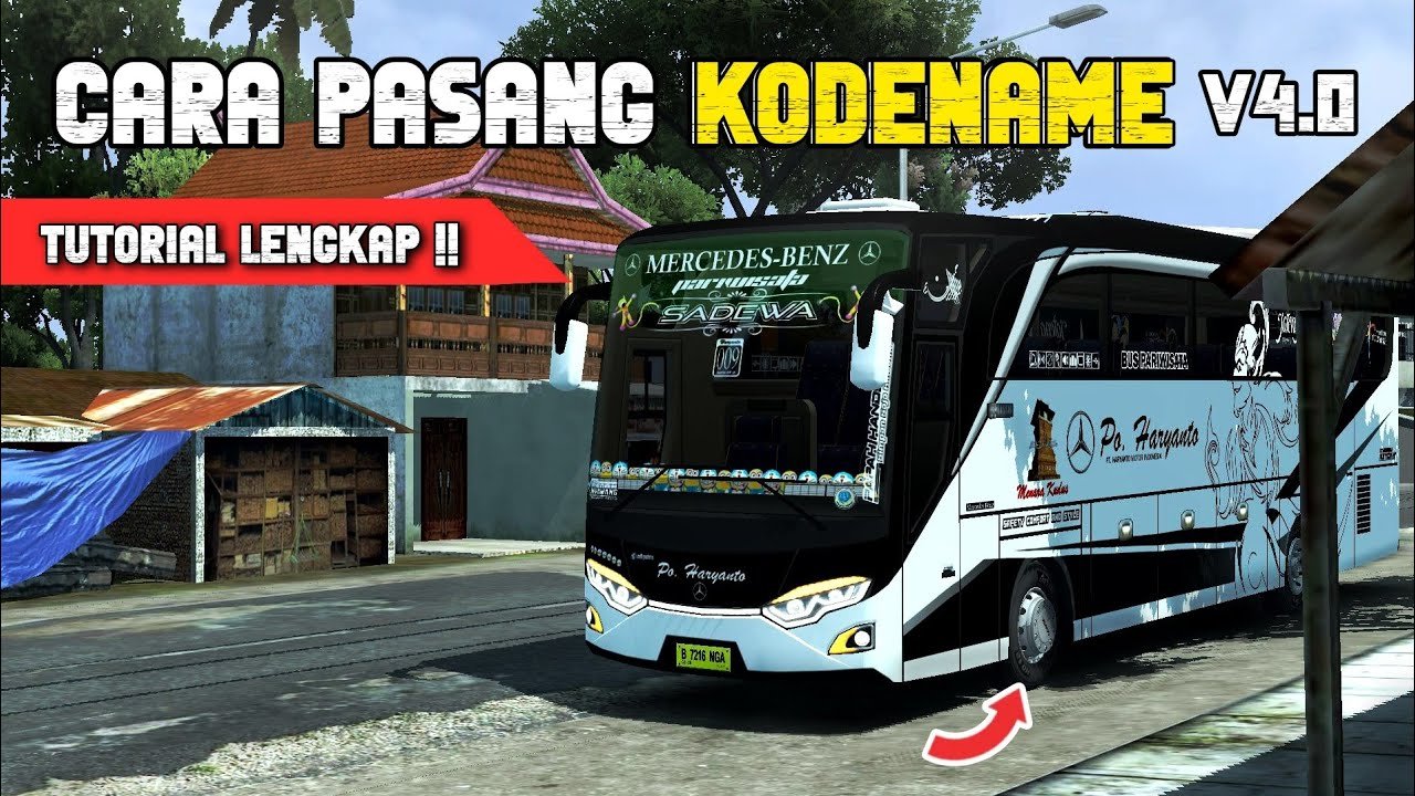 Kodename Bussid v4.0.3 Lengkap dan Cara Pasang Nya