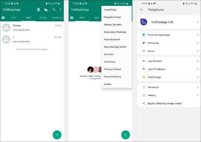 YoWhatsapp (YoWA) Download Latest v9.65 Gratis Aman Banned