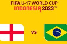 Link Live Streaming Inggris vs Brasil di Piala Dunia U-17 Malam Ini