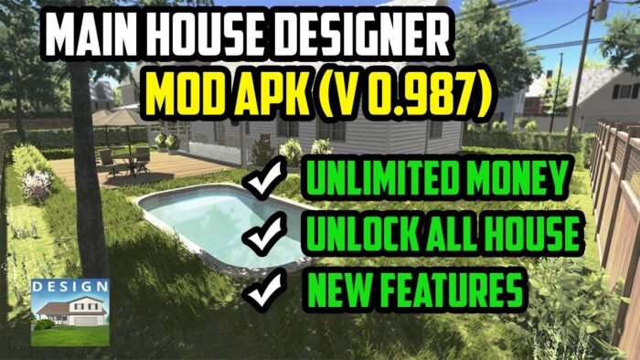 House Designer Mod Apk (Infinity Money) Bangun Rumah Impian