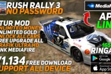 Rush Rally 3 Mod Apk (Uang Tak Terbatas + Buka Semua Mobil)