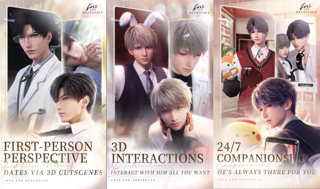 Love And Deepspace Mod Apk 1.0.0 Unlimited Money 2024