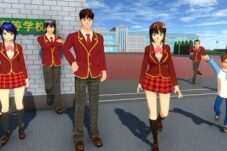 Sakura School Simulator Mod Apk (Mode Baru + Skin Lengkap)