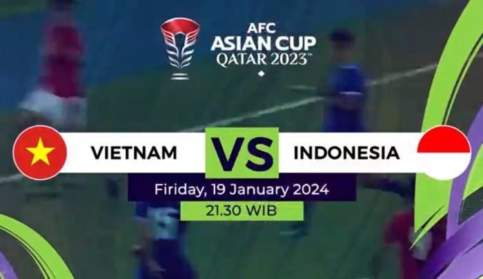 Link Live Streaming Indonesia vs Vietnam di Piala Asia 2023
