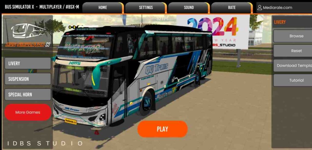 Download Livery Bus Simulator X Jernih [Berbagai PO]