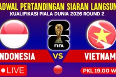 Ini Link Live Streaming Timnas Indonesia vs Timnas Vietnam di Kualifikasi Piala Dunia 2026 Klik di Sini!