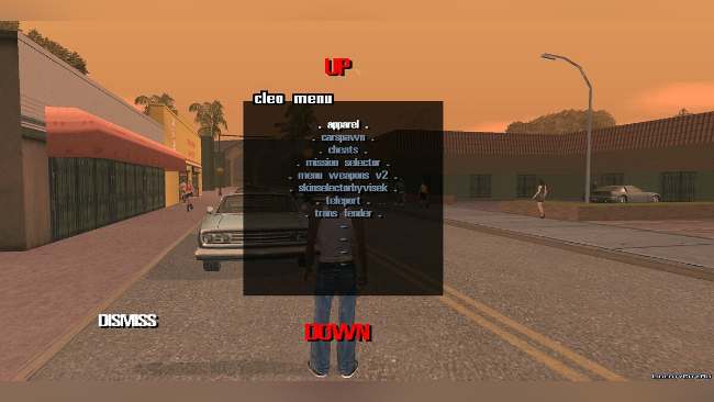 GTA SA Cleo Mod APK Unlimited Health, Weapon (Bisa Online)