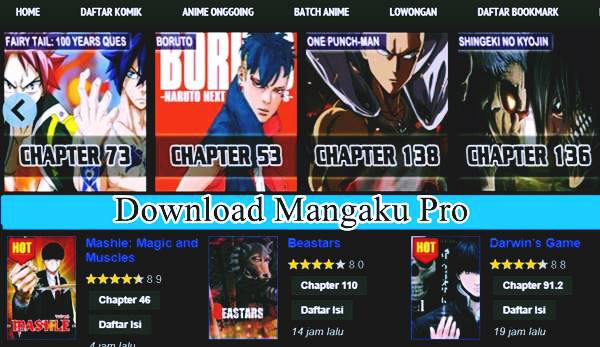 Mangaku Pro Apk Mod Terbaru 2023 Download VIP Lengkap Gratis