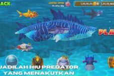 Hungry Shark Evolution Mod Apk Unlimited Money dan Diamond