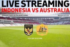 Link Live Streaming Indonesia Vs Australia Kualifikasi Piala Dunia 2026