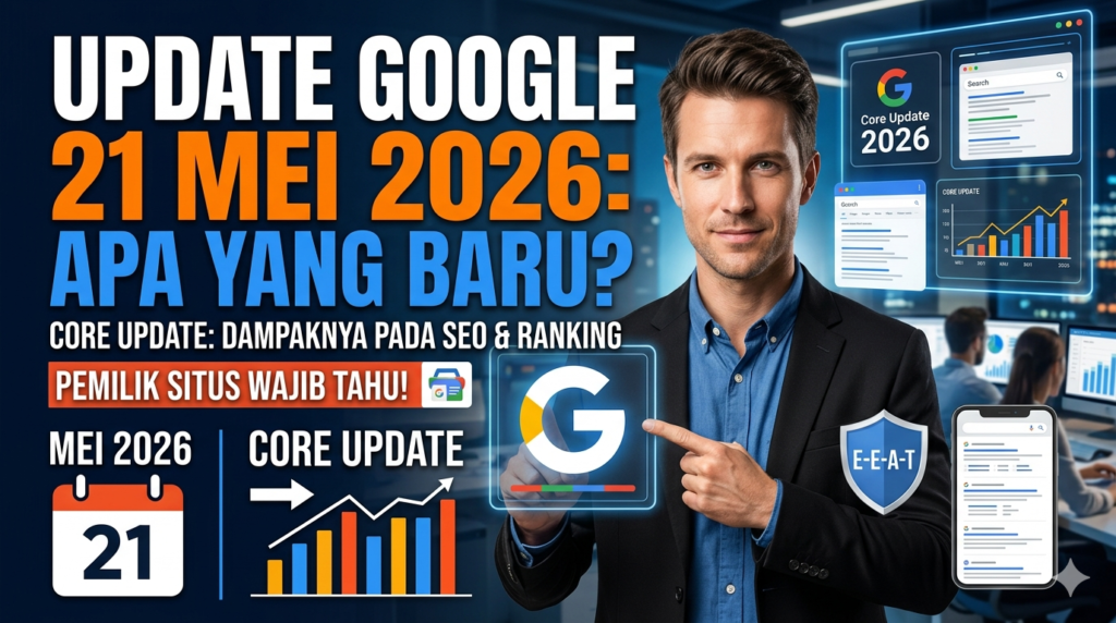 Google Rilis Core Update Mei 2026: Apa yang Perlu Diketahui Pemilik Website?