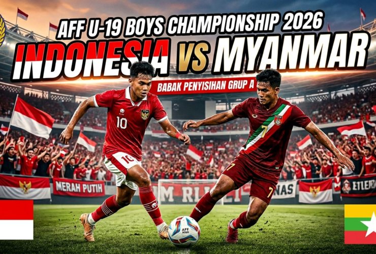 Link Streaming Indonesia vs Myanmar di Piala AFF U-19 2026 Gratis