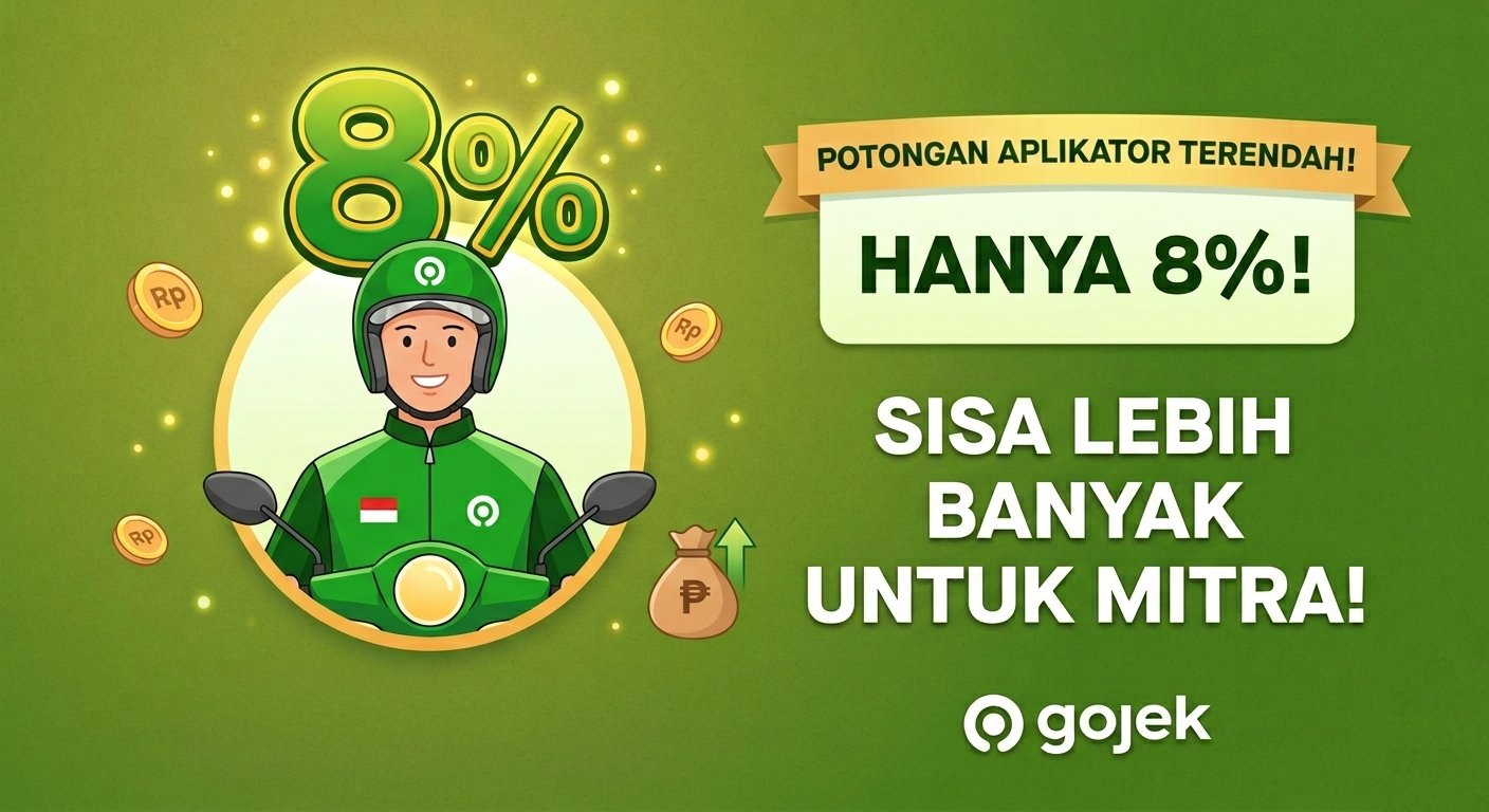 GoTo Siap Koordinasi dan Transparansi Terkait Potongan Maksimum 8%