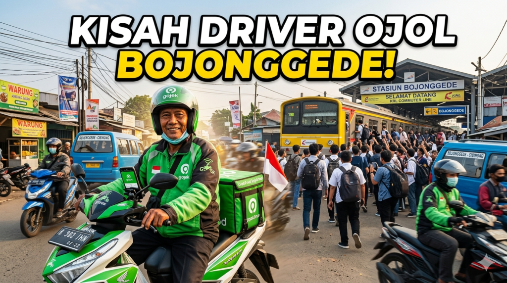 Kisah di Balik Kemudi: Suka Duka dan Tangguhnya Para Driver Ojol Bojonggede