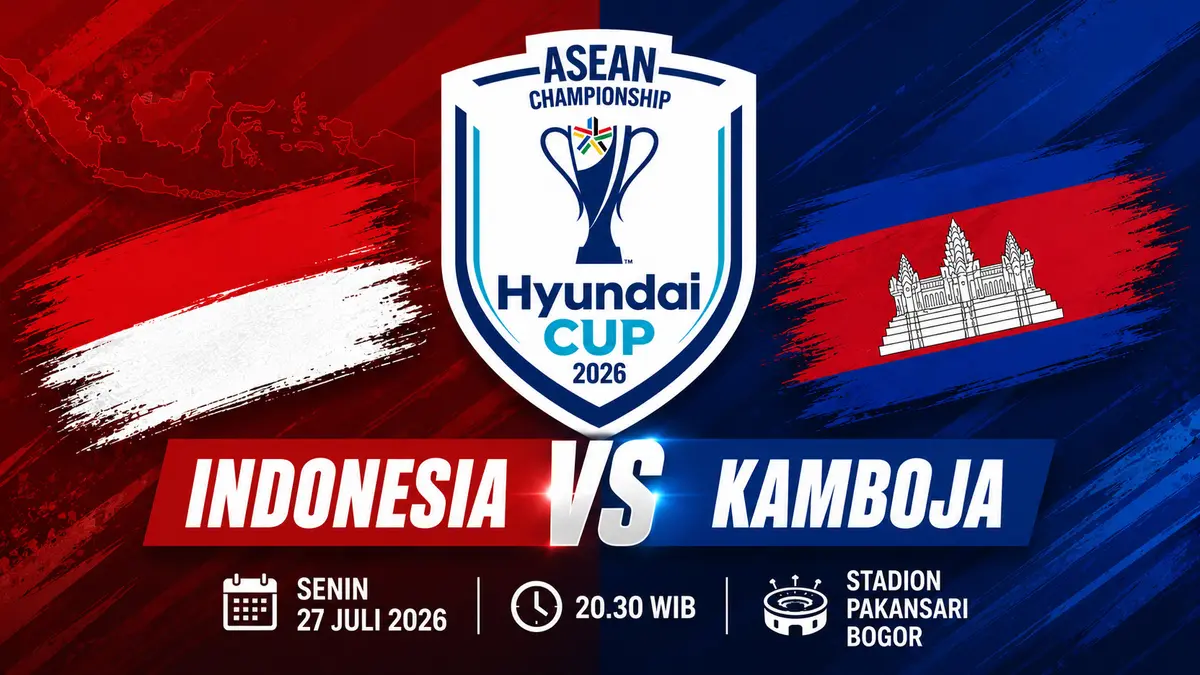 Link Live Streaming Timnas Indonesia Vs Kamboja Piala AFF 2026, Klik di Sini!