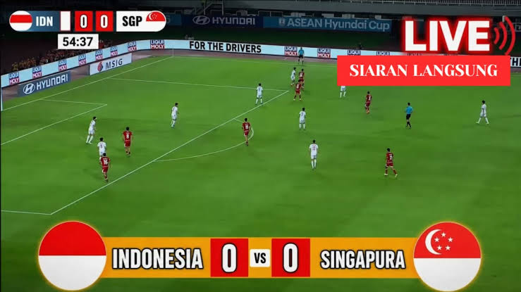 Link Live Streaming Timnas Indonesia vs Singapura: Siaran Langsung